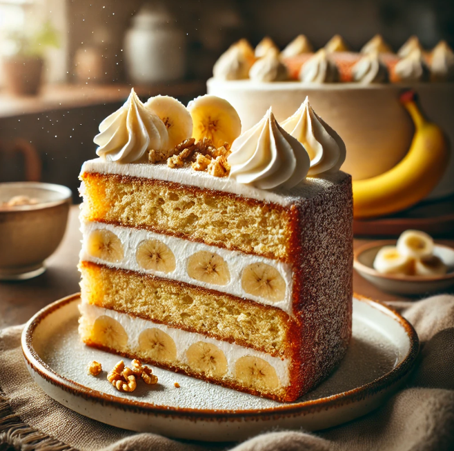 Heavenly Banana Dream Cake