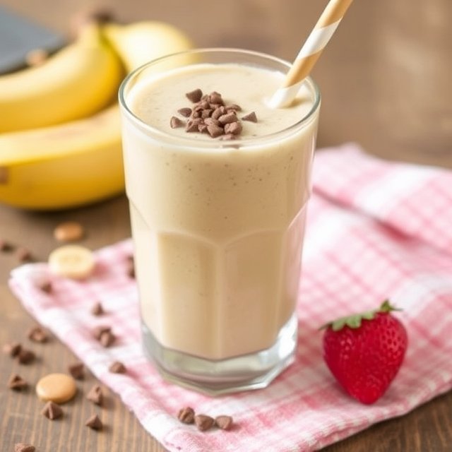 Protein-Packed Peanut Butter Banana Smoothie