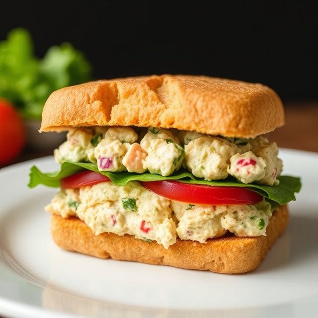 High-Calorie Tuna Salad Sandwich