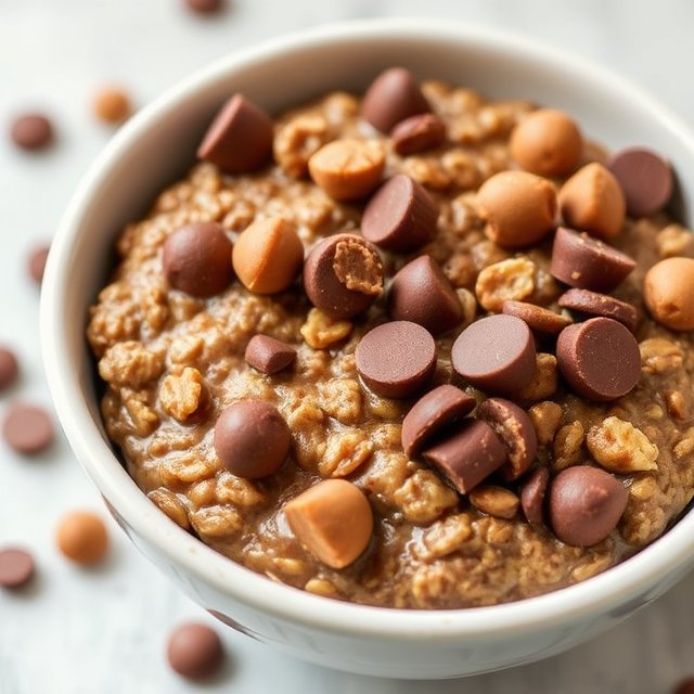 Chocolate Peanut Butter Oatmeal