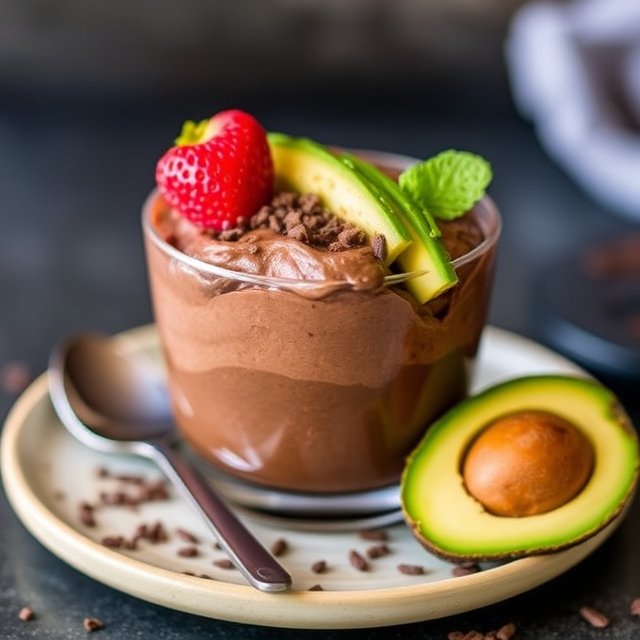 Decadent Chocolate Avocado Mousse