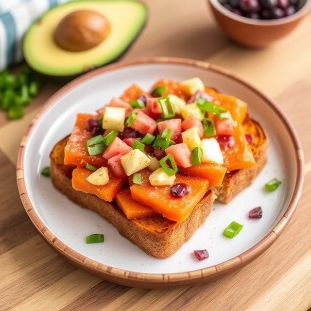 Energy-Boosting Sweet Potato Toast