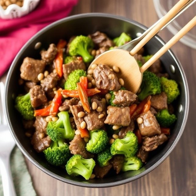 9. Beef and Broccoli Stir-Fry