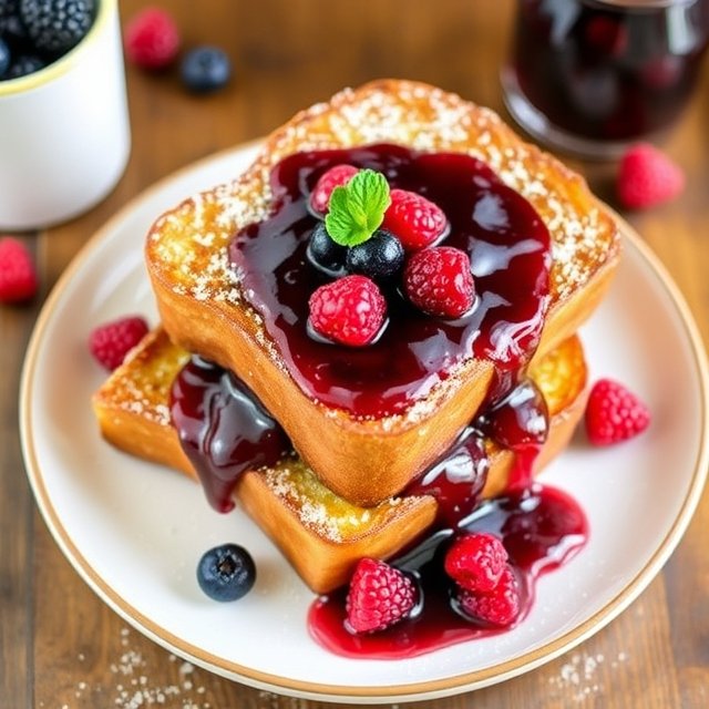 Berry Compote French Toast