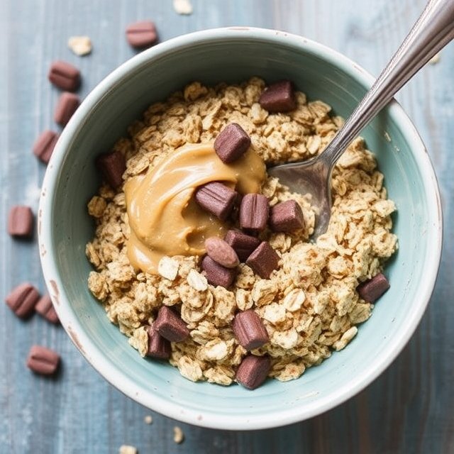 Peanut Butter and Chocolate Oats