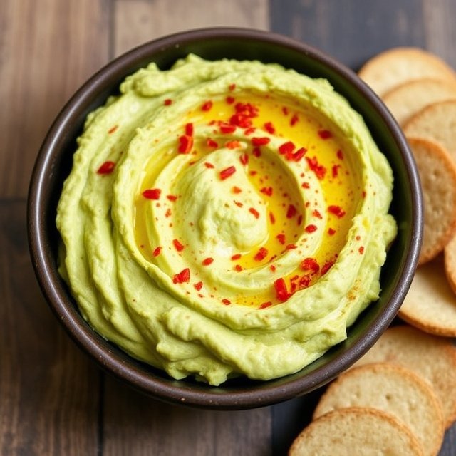 Spicy Avocado and Hummus