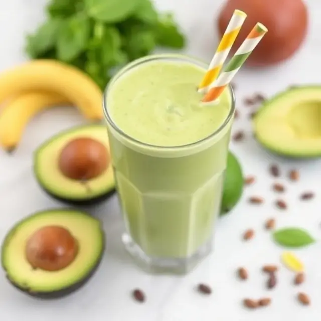 Avocado and Protein Power Shake