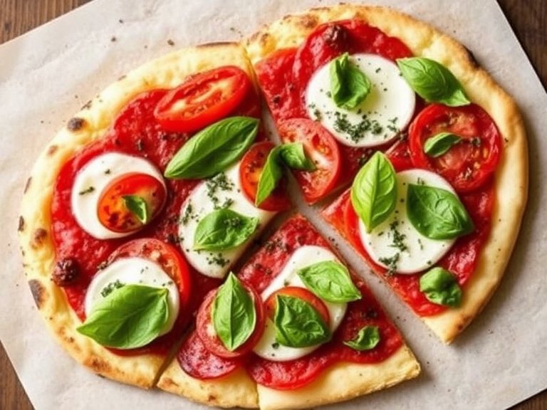 Classic Margherita Flatbread Pizza recipes