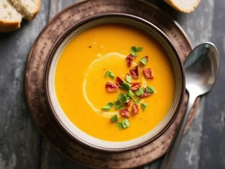 Creamy Butternut Squash Soup Recipe