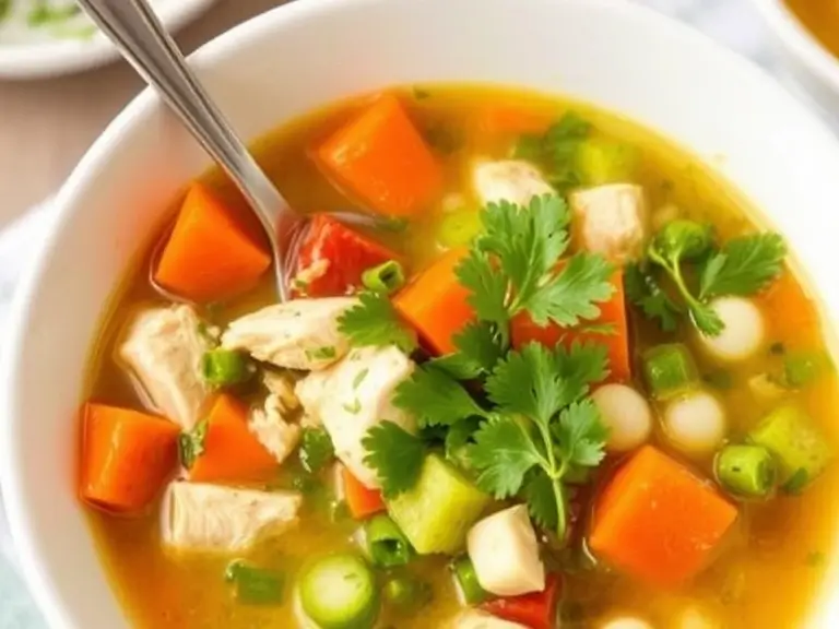 Healthy Chicken and Vegetable Soup