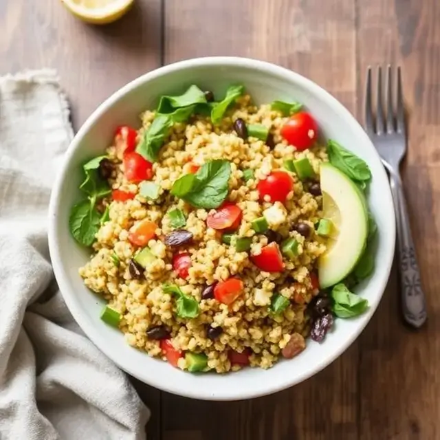 High-Protein Quinoa Salad