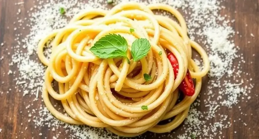 Easy homemade pasta dough recipe for making fresh pasta and creative pasta recipes.