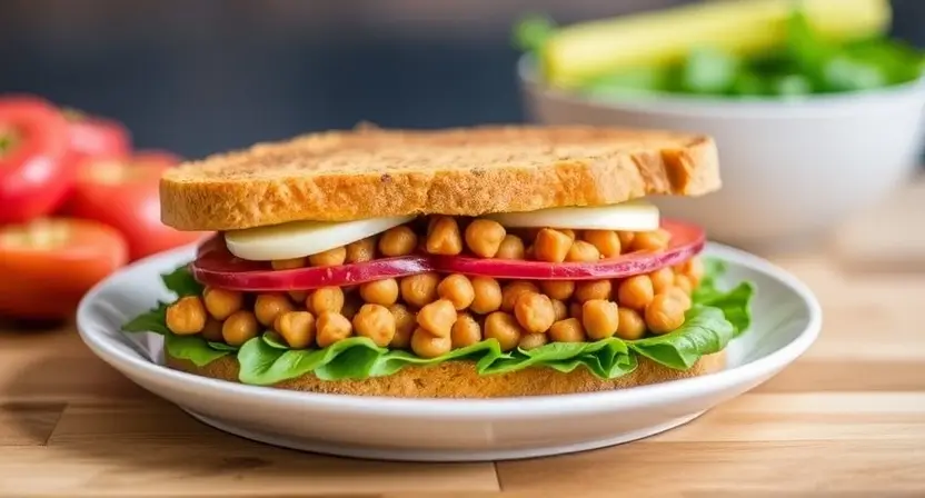 An assortment of gourmet breakfast sandwiches arranged beautifully on a platter, including a spicy chorizo and egg sandwich, and a classic caprese avocado toast.