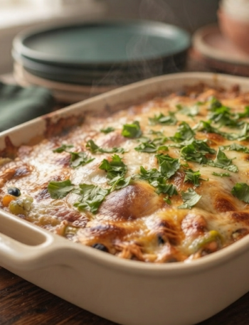 baked Chicken Enchilada Casserole