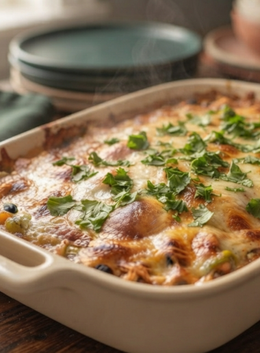 baked Chicken Enchilada Casserole